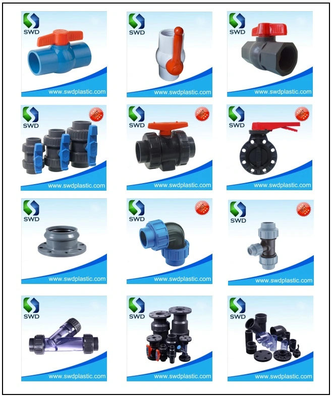 DIN ANSI JIS Standard PVC Wafer Swing Check Valve