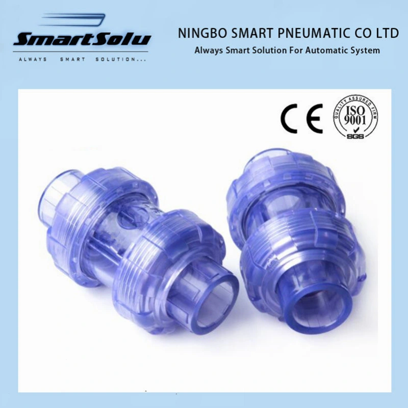 PVC Transparent Check Valve for Water